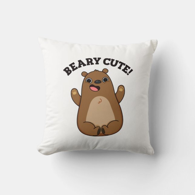 Almofada Beary Cute Bear Bear (Frente)