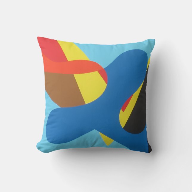 Almofada Beautiful and Vibrant Colors! Throw Pillow (Frente)