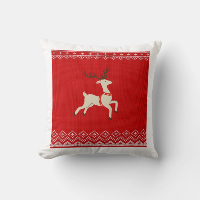 Almofada Beautiful Christmas Square Pillow | Festive Holida (Frente)