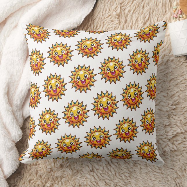 Almofada Beautyful Sunshine  Pattern  Design Kissen (Cobertor)