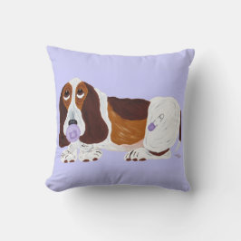 Almofada Bebê Basset Hound
