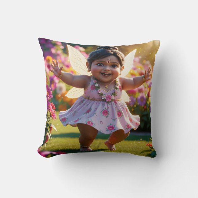 Almofada Bebê Dançante Fada (Frente)