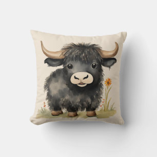 Almofada Bebê Highland Vaca Neutral