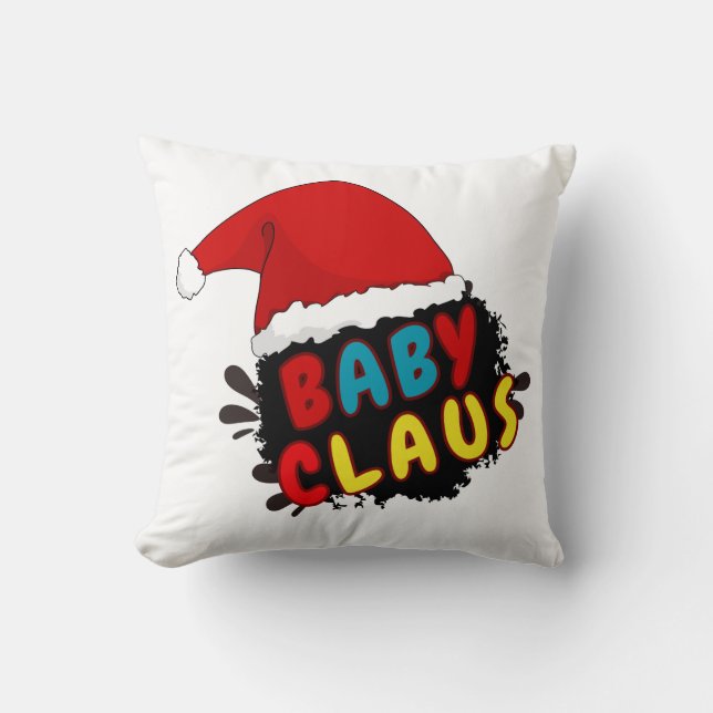Almofada Bebê Papai Noel (Frente)