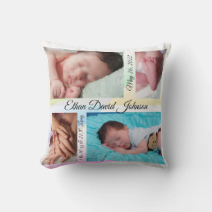 Almofada Bebê Pastel dos triângulos