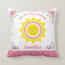 Bebe Personalizado de Berçário Amarelo Rosa Fofo S