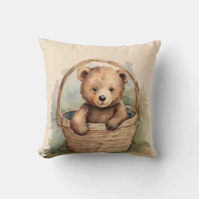 Almofada Bebê Urso Sexo Neutro (Frente)