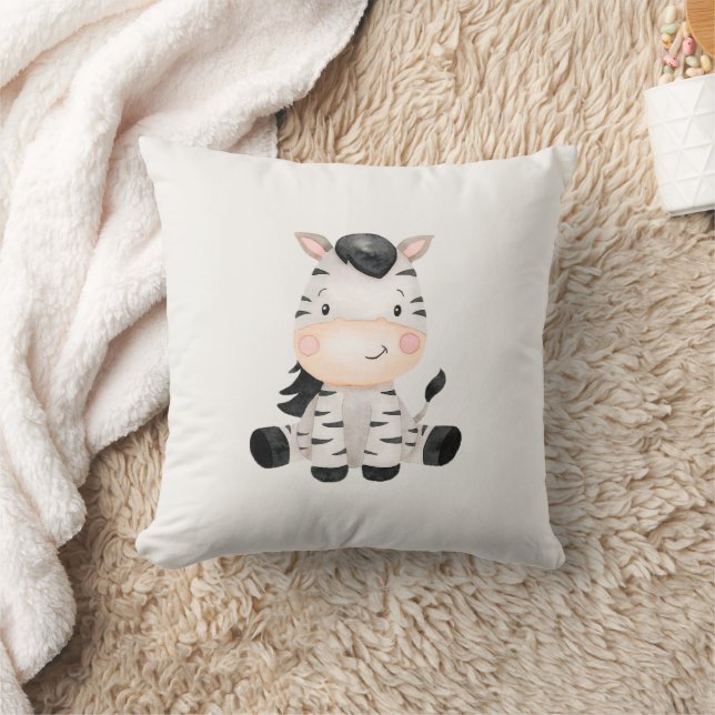 Almofada Bebê Zebra sentado (Cobertor)