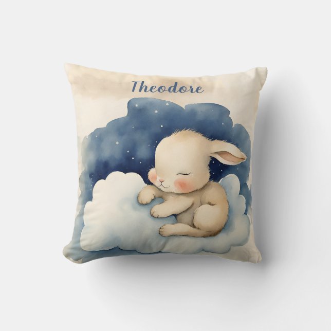 Almofada Bebês Coelho Personalizados (Frente)