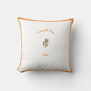 Almofada Bebês: Little Birds Kingfisher/Words (OR.W.) -