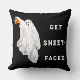 Almofada Bebida Engraçado Adulto Halloween Fantasma