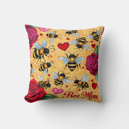 Almofada Bee Mine Ouro Amor