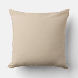 Almofada Beigi Cor Sólida, Simples, Moderna, Elegante