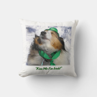 Almofada Beije-me, sou irlandês!