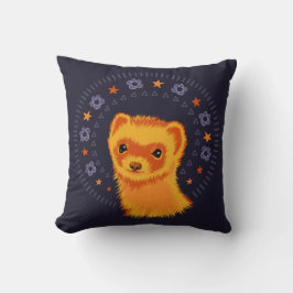 Almofada Bela Arte Ferreta - Design de Mustelid Sorridente 