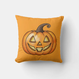 Almofada Bela Cartoon Pumpkin Orange Halloween