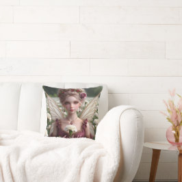 Almofada Bela Fada de Janeiro em Cravos