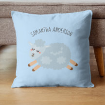 Bela Moderna Pastel Blue Sheep E Kid Name