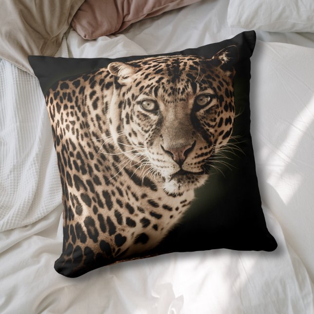 Almofada Bela Natureza Leopardo (Criador carregado)