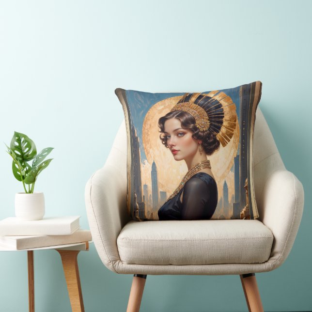 Almofada Beleza na Deco de Arte por um disco Ouro do Xzendo (Cadeira)