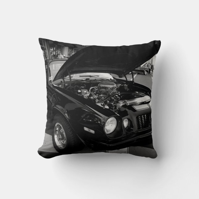 Almofada Beleza preta (Frente)