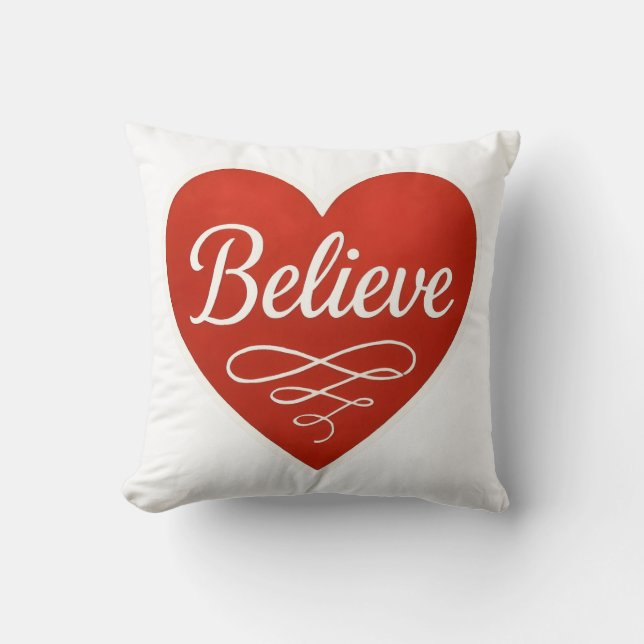 Almofada Believe Heart (Frente)