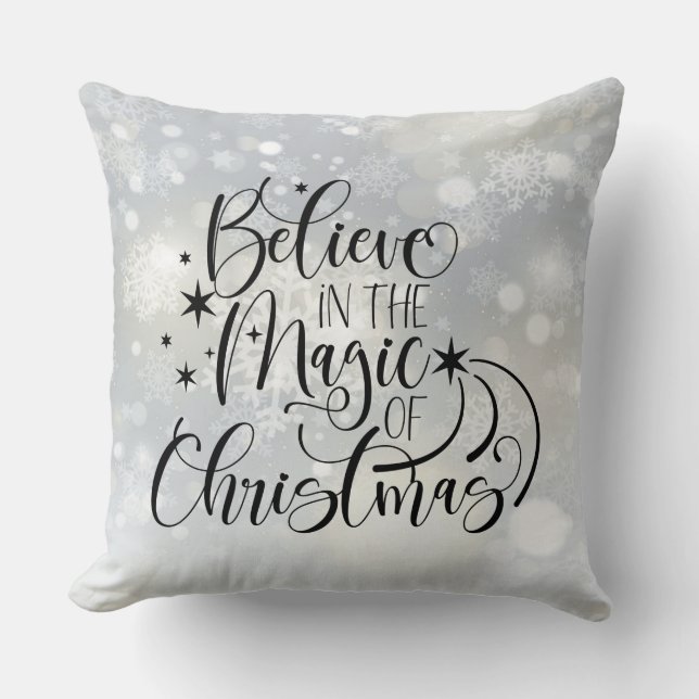 Almofada Believe In The Magic Of Christmas (Frente)