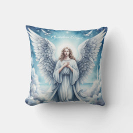 Almofada Belo Anjo Guardião Branco