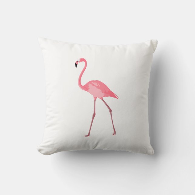 Almofada Belo Flamingo Rosa (Frente)