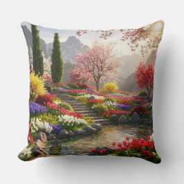Almofada Belo Jardim de Montanha