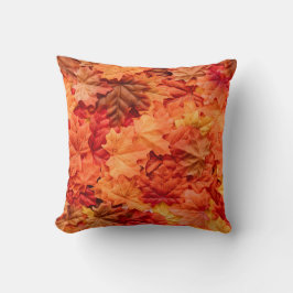 Almofada Belo outono deixa Ação de Graças