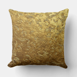 Almofada Belo padrão dourado