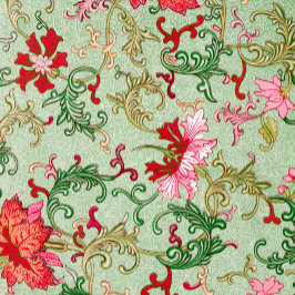 Almofada Belo padrão floral impresso em piscar de olhos