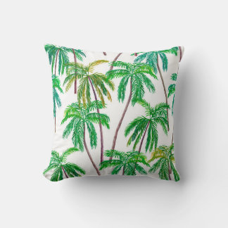 Almofada Belo padrão floral sem costura acrílico w