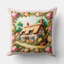 Almofada Belo País Que Atingiu Algodão.