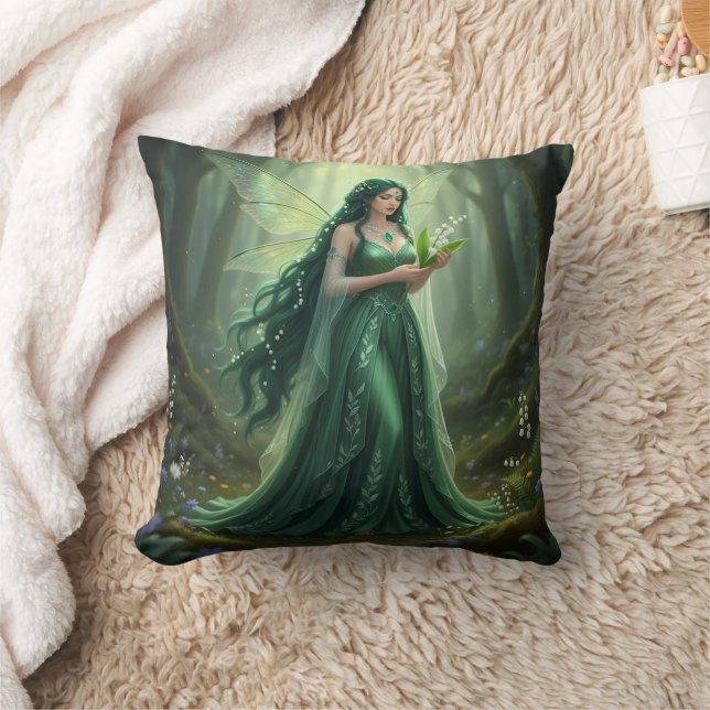 Almofada Belo polo de maio, Emerald Fairy (Cobertor)