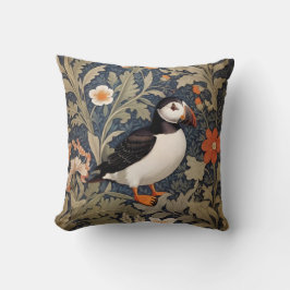 Almofada Belo Puffin William Morris Inspirou