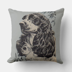 Almofada belo spaniel de cocker
