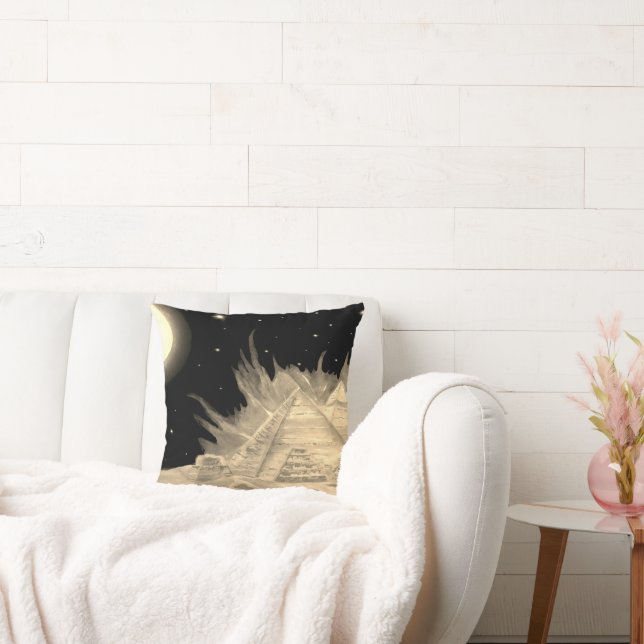 Almofada Belos Lugares No Travesseiro decorativo Do Egito (Sofá)