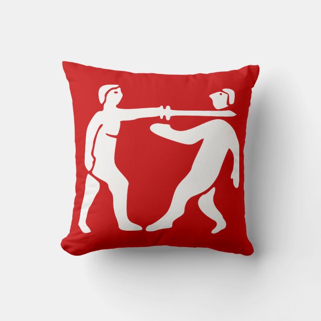 Almofada Benin Empire Flag/Emblem (Frente)