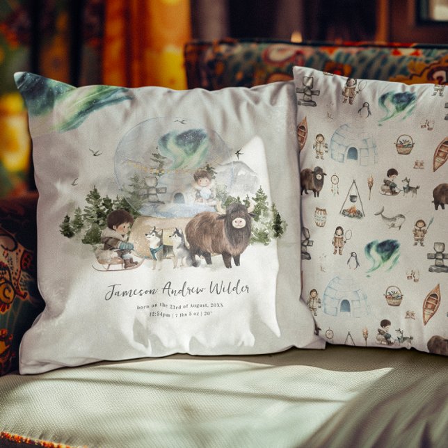 Almofada Berçário Aurora Florestal Personalizado (Criador carregado)