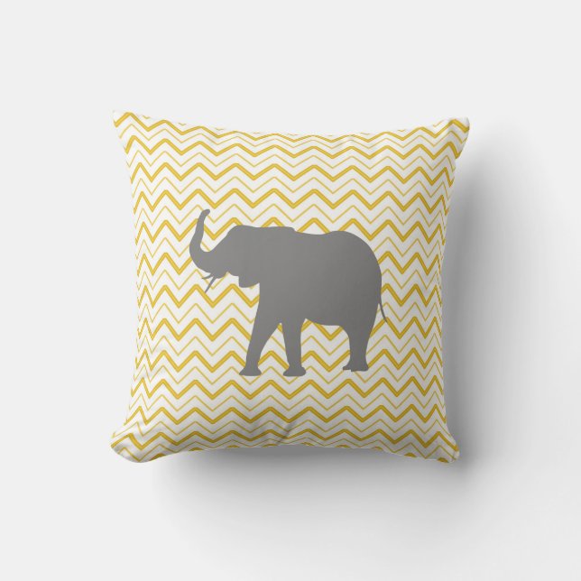 Almofada Berçário do bebê do design do ziguezague do (Frente)