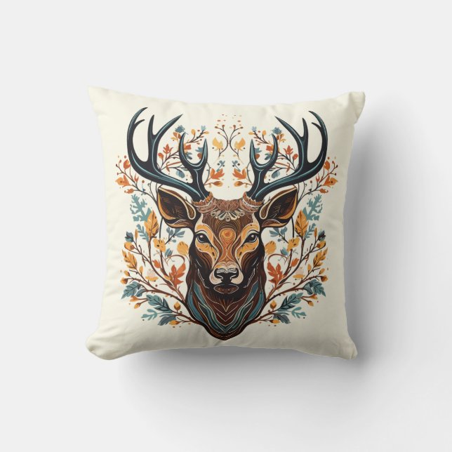 Almofada Bernardo Bohemian Style Watercolor (Frente)