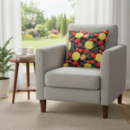 Almofada Berries & Citrus Slices