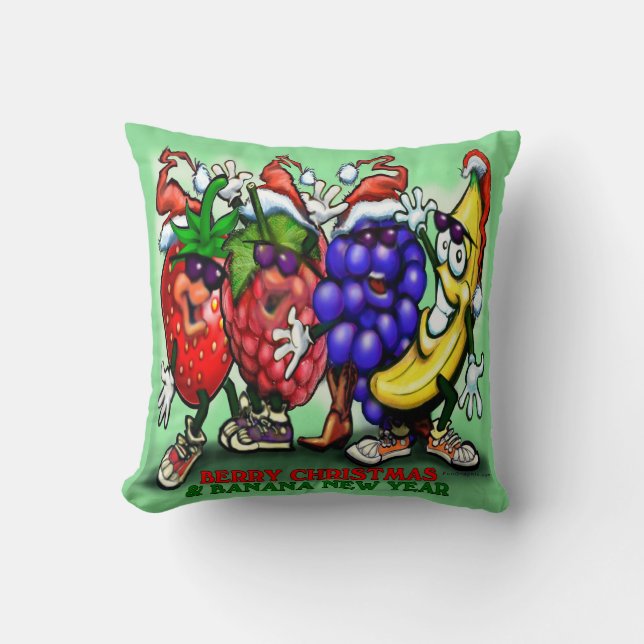 Almofada Berry Christmas (Frente)