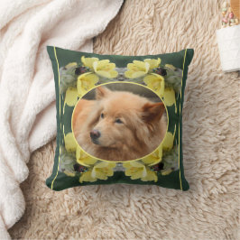 Almofada Besouro Na Flor Mullein Crie Sua Própria Foto