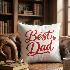 Almofada Best Dad Ever Gift Tee