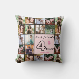 Almofada Best Friends Forever Custom Pillow – Cozy Gift