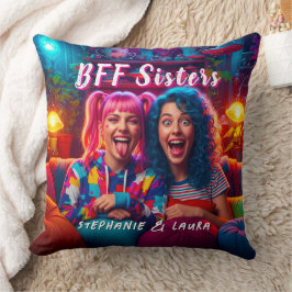 Almofada Best Friends Sisters Funny BFF