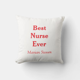 Almofada Best nurse ever medical professional paramedical d